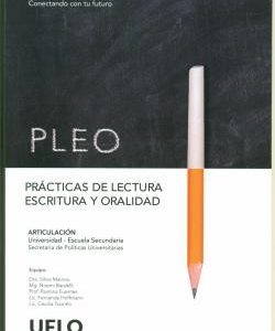 PLEO. Prácticas de Lectura, Escritura y Oralidad